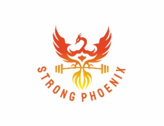 Projekt graficzny logo dla firmy online strong phoenix